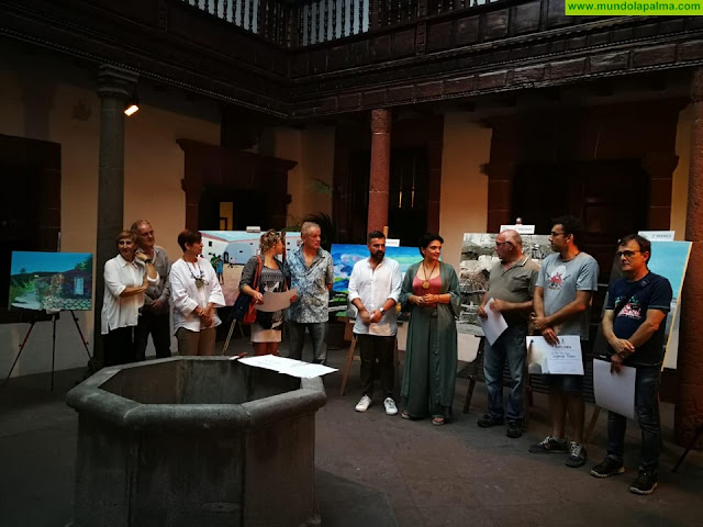 El Cabildo expone las obras del XIII Concurso de Pintura Rápida al Aire Libre Francisco Concepción en la Casa Principal de Salazar