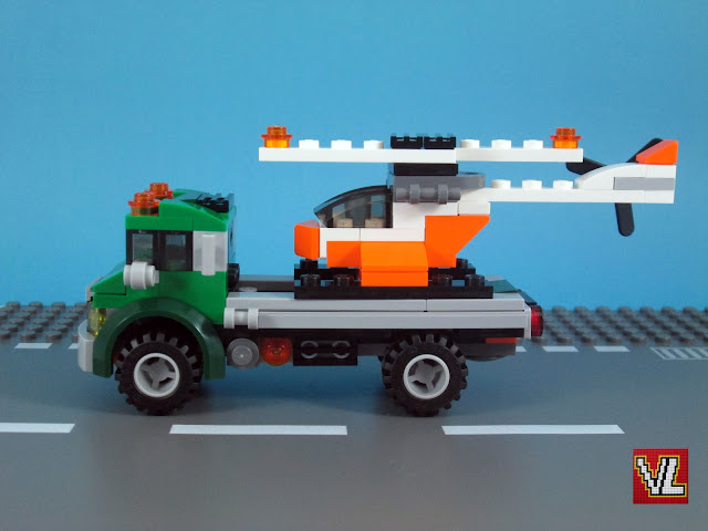 Set LEGO Creator 31043 Chopper Transporter - Modelo 1 - Chopper Transporter