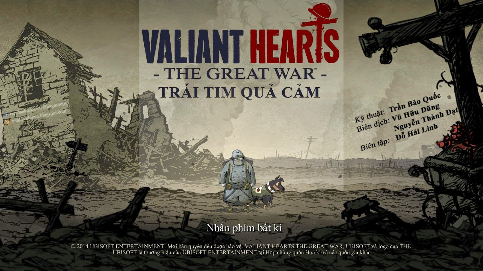 PC] Valiant Hearts: The Great War - Trái Tim Quả Cảm [Việt Hóa] - vnGAME | Hình 4
