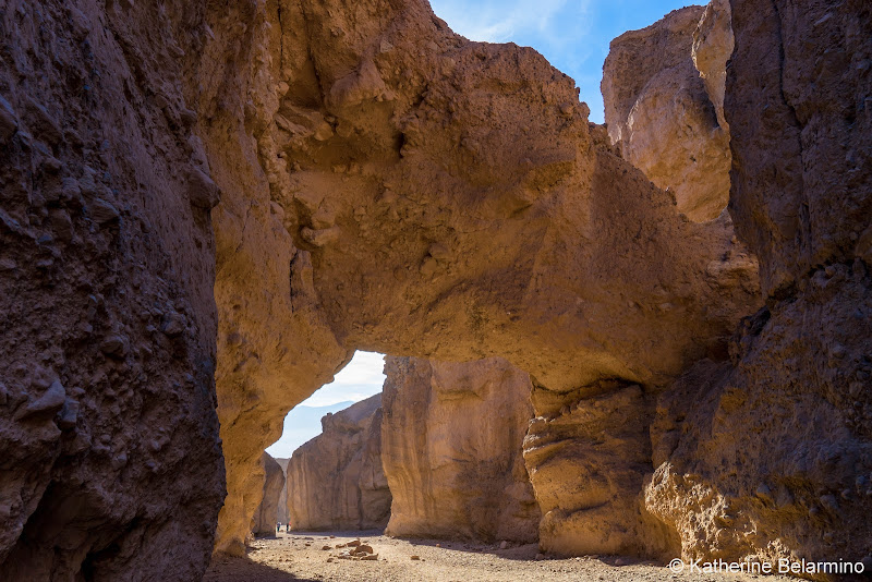 Natural Bridge Canyon Death Valley Road Trip Itinerary