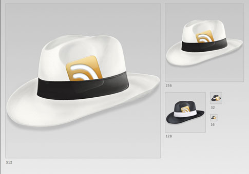 hat rss icon by loafninja 100+ Amazing Free RSS Feed Icons Set Download