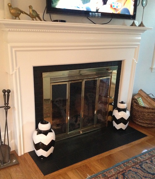Modern Jane Should I Paint The Hearth, Can You Paint Fireplace Hearth
