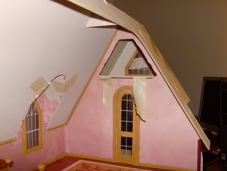 More Minis Dollhouses The Vineyard Cottage Dollhouse Day 4