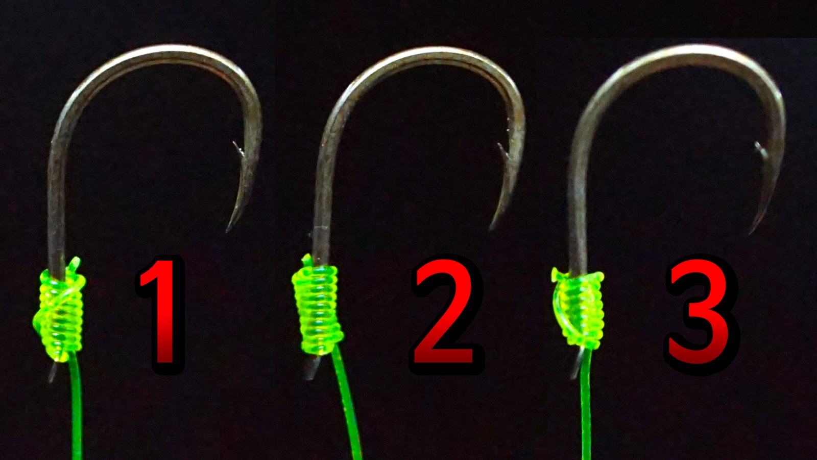 How To Tie A Hook(3 Ways To Tie Hooks)