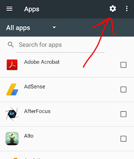 Click Gear icon Click Gear icon