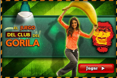 Juego El juego del club del gorila Victorious, juegos nick mundonick ~  JUEGOS CARTOON Online Gratis