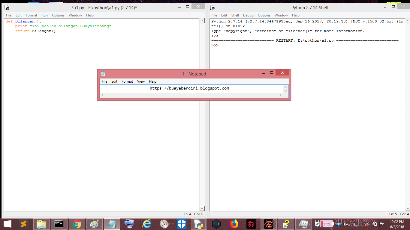 Error Python Return Runtime Error