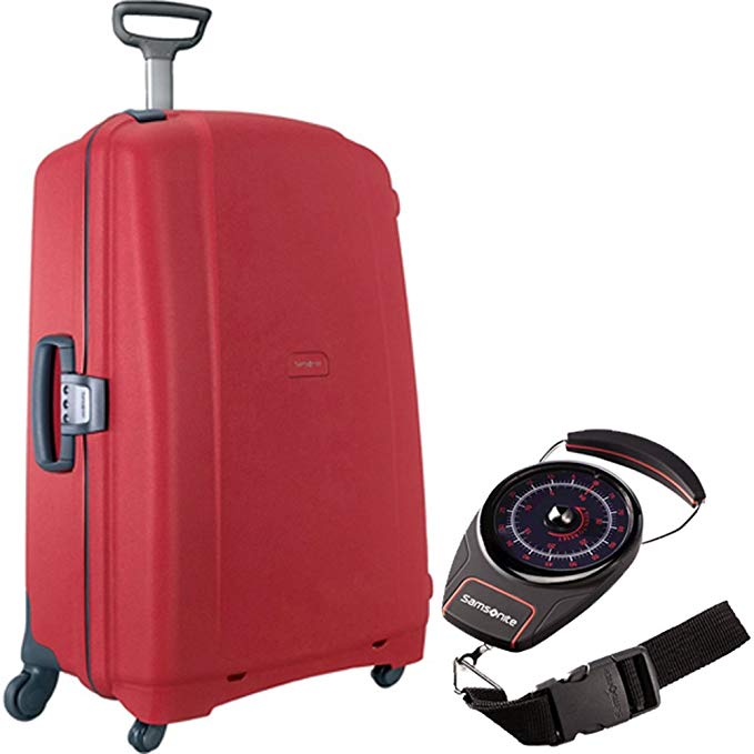 "REVIEW" Samsonite F'Lite GT 31" Spinner Zipperless Suitcase Red (40859
