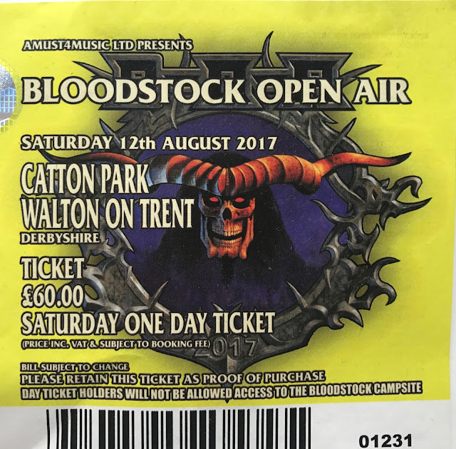 Bloodstock 2017 ticket