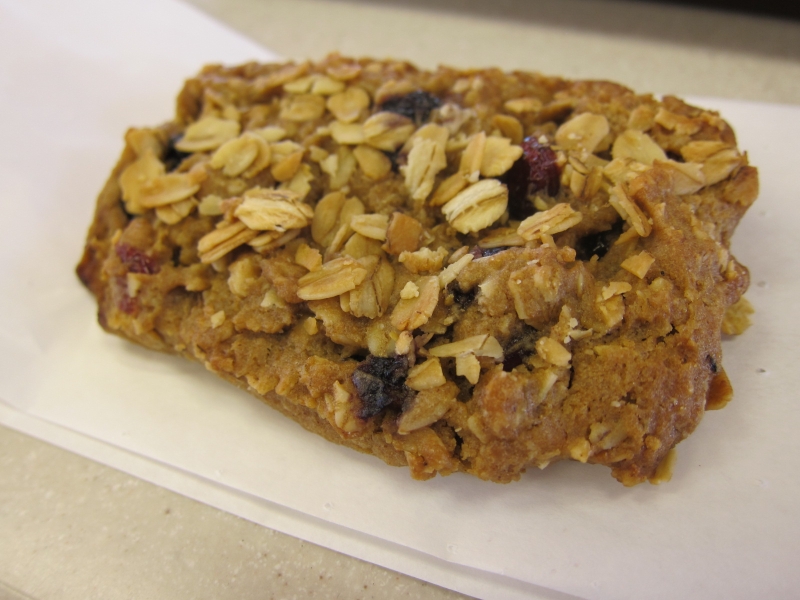 Review Wendy's Fresh Baked Oatmeal Bar