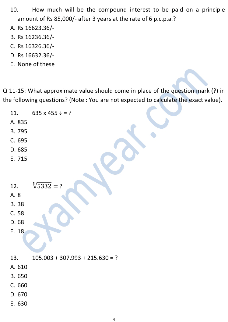 Sample Papers Sample Papers