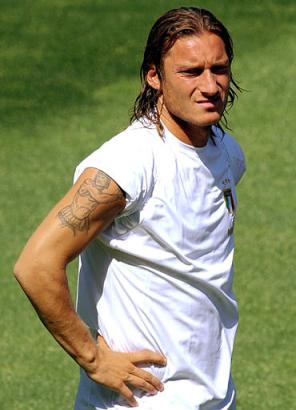 All World Sports: Francesco Totti tattoo