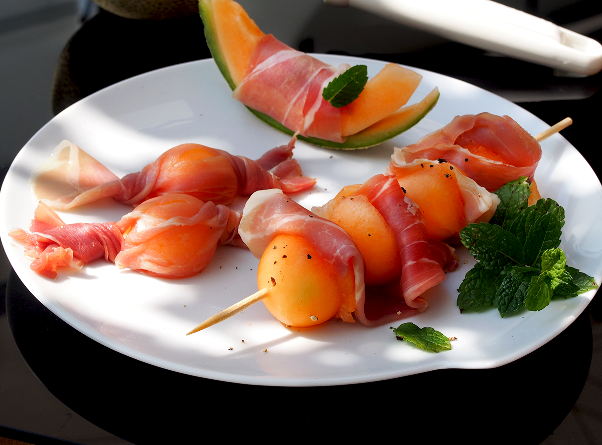 Вкусни моменти Prosciutto e melone