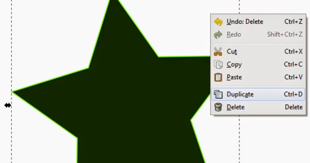 Perbedaan Duplicate dan Clone di Inkscape