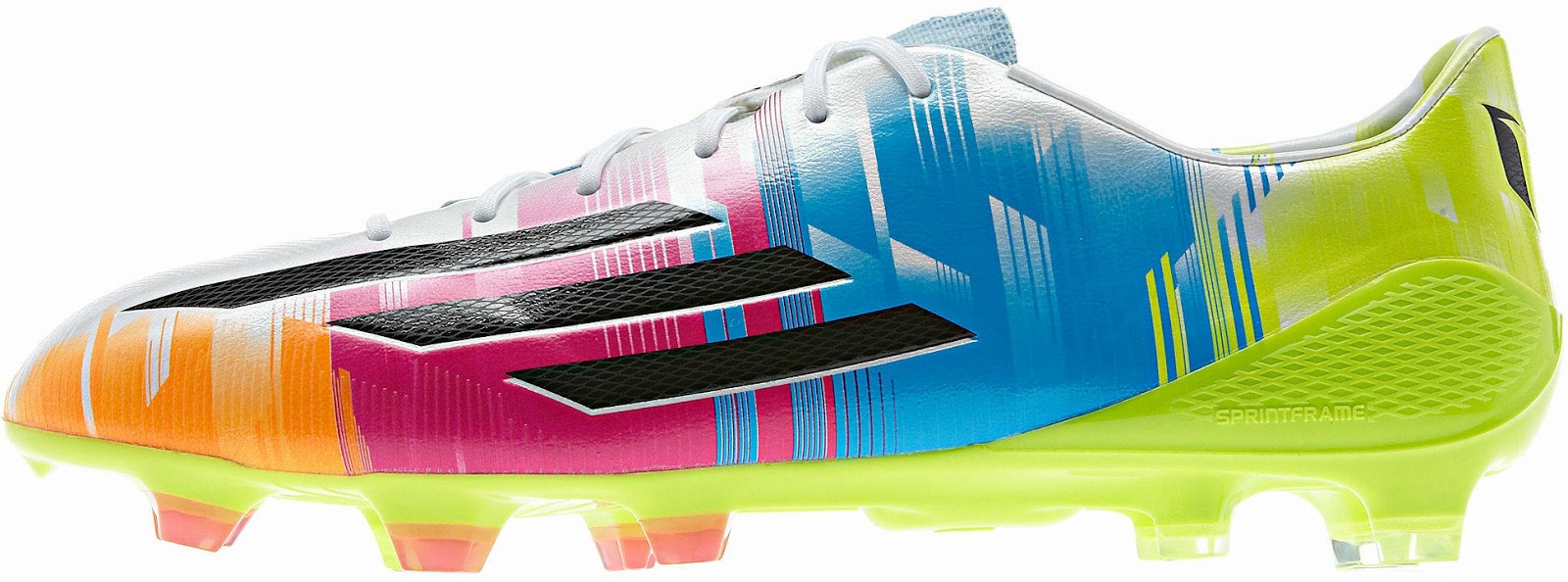 colorful soccer shoes