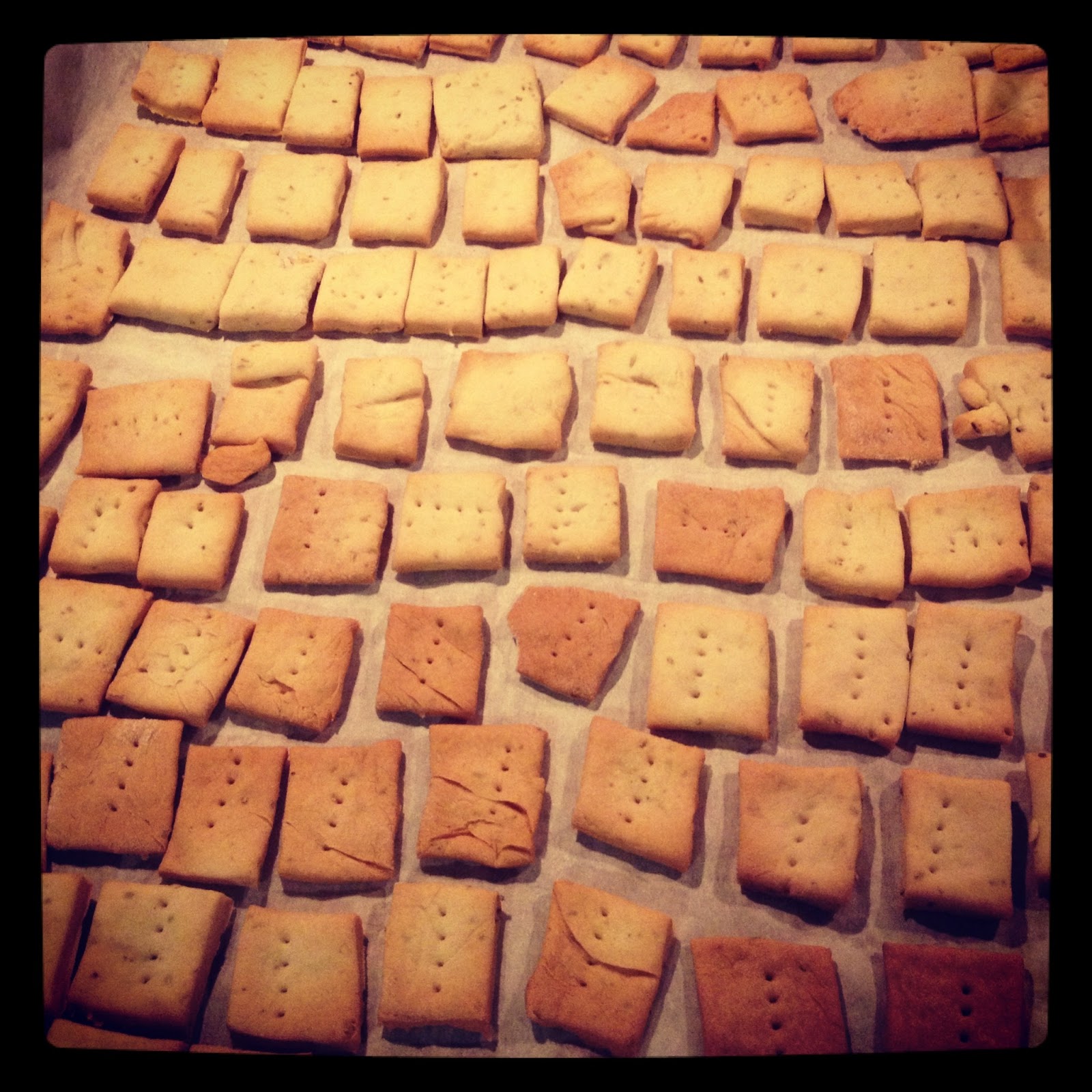 Cooking Claire Rosemary Crackers