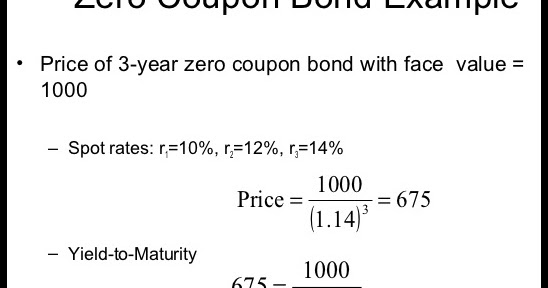 zero coupon securities definition