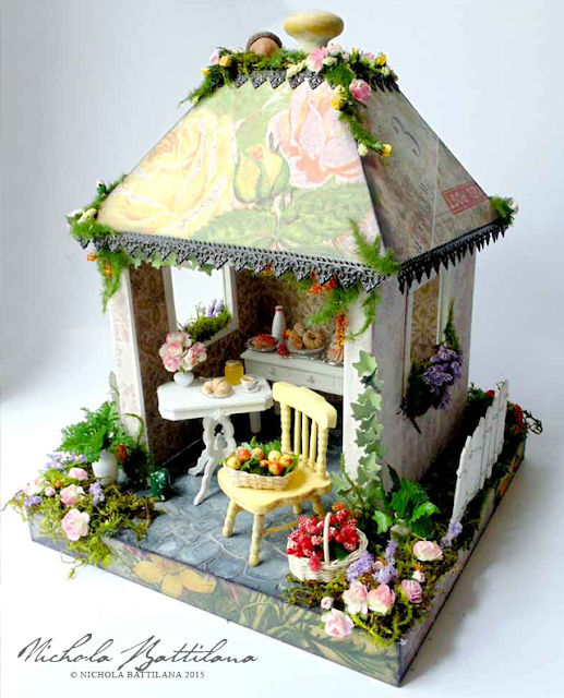 Miniature Tea Cottage - Nichola Battilana