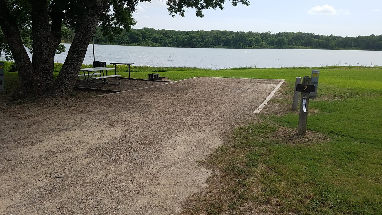 Anthony on Camping and Travel RV Spots an Bonham State Park in Texas