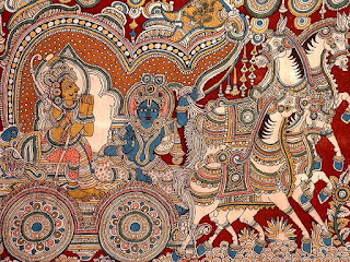 Kalamkari Hand Painting Kalamkari Hand Painting