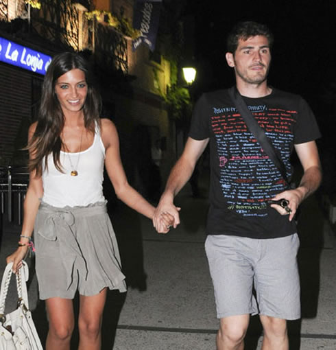 Sports Super Stars: Iker Casillas with His Girlfriend Pics 2012