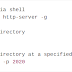 Serve a Directory with Node.js