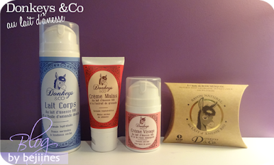 Gamme lait Lait Anesse Bio Donkeys and Co