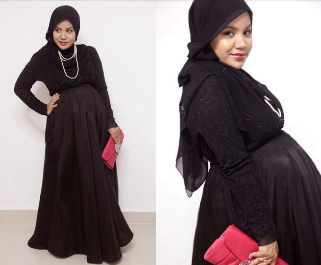 10 Trend Model Baju  Hamil  Muslim Terbaru