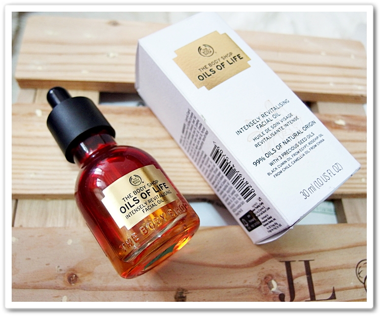 Journey on Beauty The Body Shop Oils of Life ; Intensively