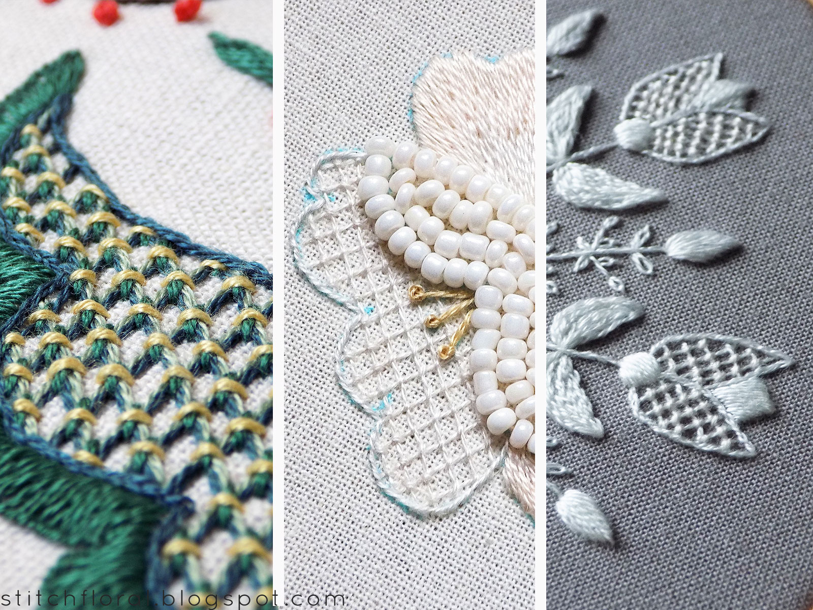 Lattice work basics Stitch Floral