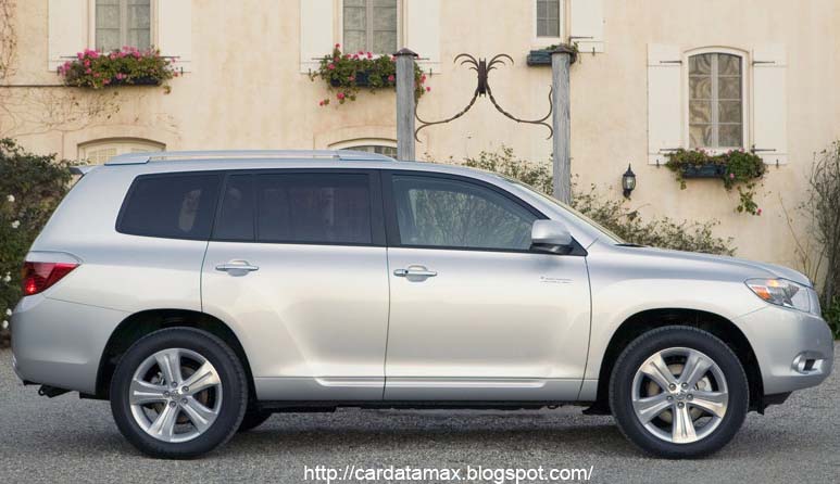 cardatamax-the cars database project forever: Toyota Highlander (2008)