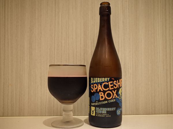 小黃的部落格［山與酒的對話］: Superstition Mead超自然蜂蜜酒2018 Blueberry Spaceship Box