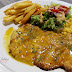 Grill Chicken with Peach Sauce @ Livingroom Cafe, Johor Bahru