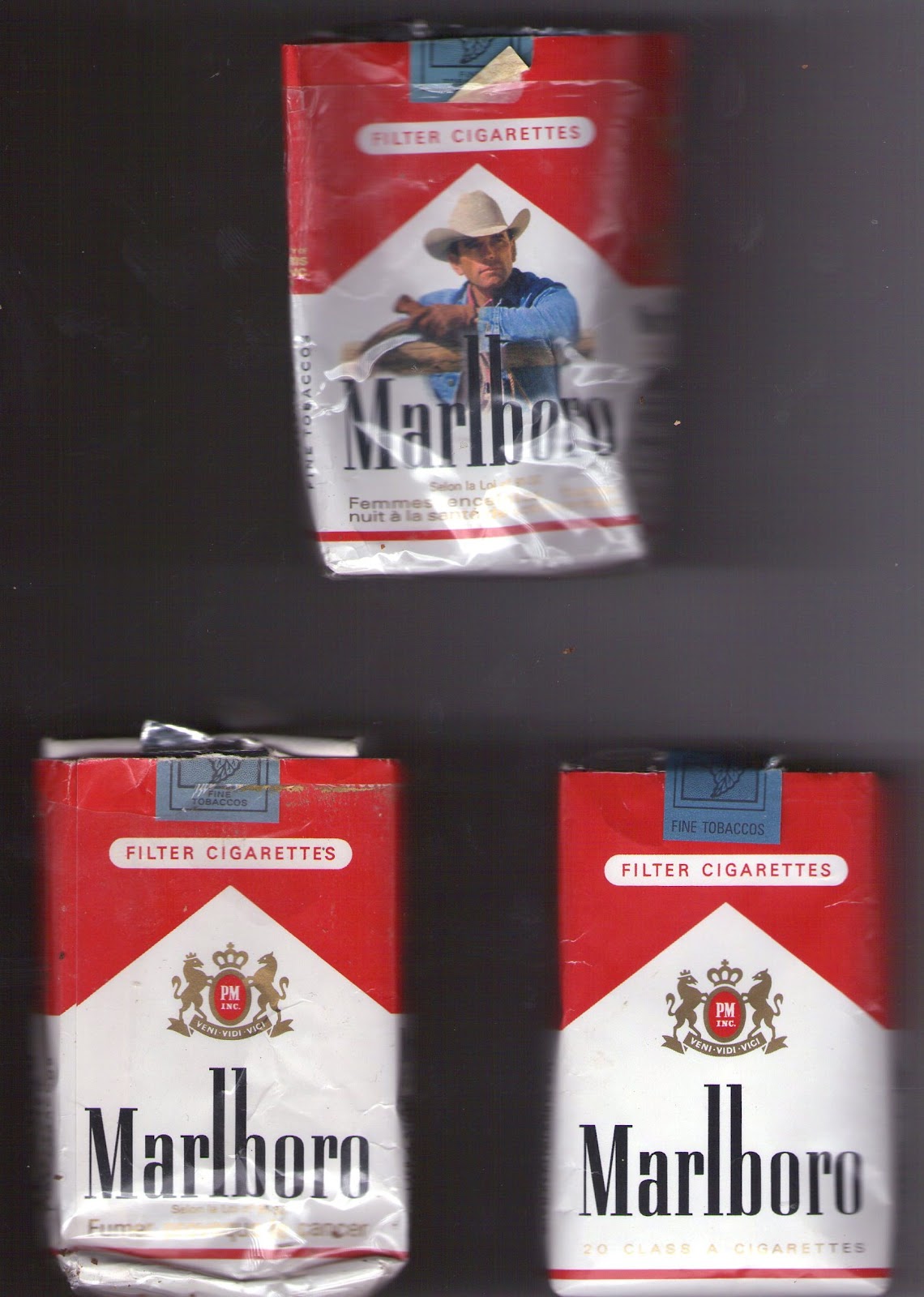 Ma Collection de paquets de cigarettes MARLBORO Ma Collection de paquets de cigarettes MARLBORO