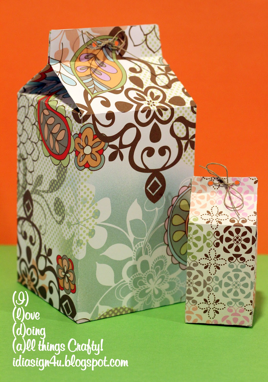 I Love Doing All Things Crafty 3d Milk Carton Free Svg Download