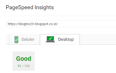 High score pagespeed insights