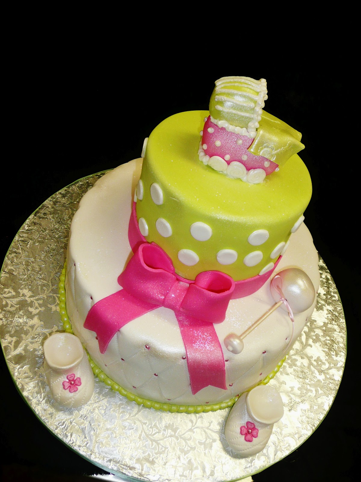 Baking with Roxana's Cakes Baby shower Cake