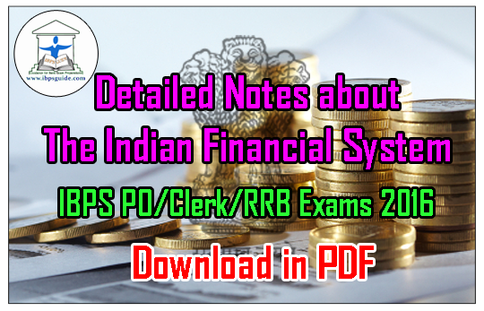 Indian Financial System Pdf