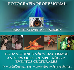 FOTOGRAFÍA PROFESIONAL  PARA TODO TIPO DE EVENTOS