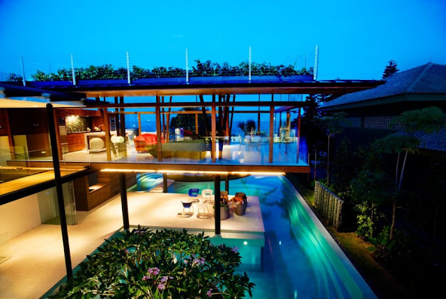 Modern luxury tropical house