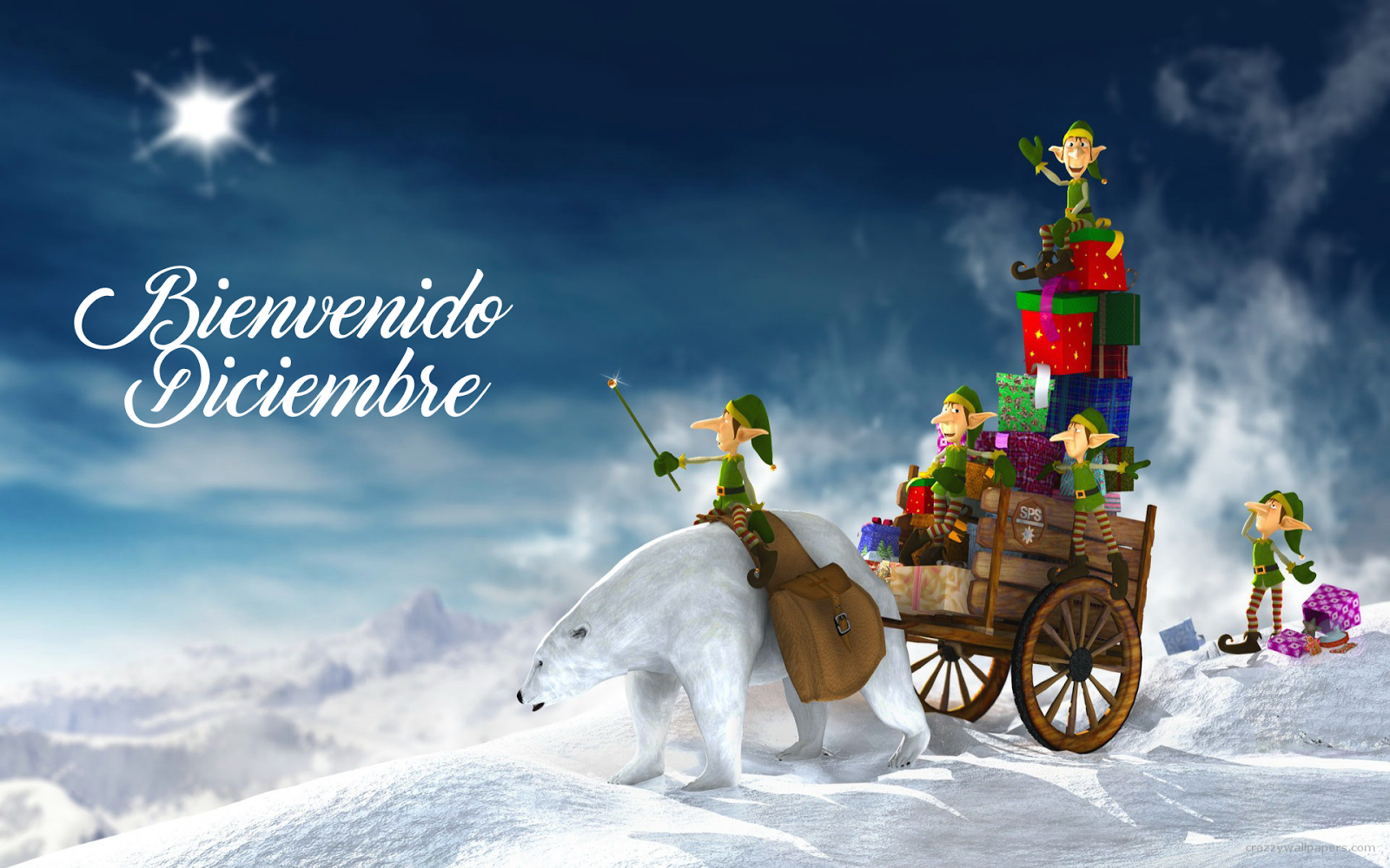 Banco de Imágenes Gratis Bienvenido Diciembre !!! Postales para