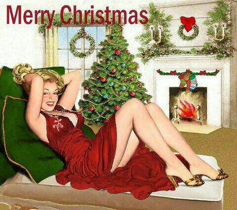   Fotos de Marilyn Monroe en Navidad