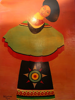 Pintura de Stephen Tiger Jefferson Aleman
