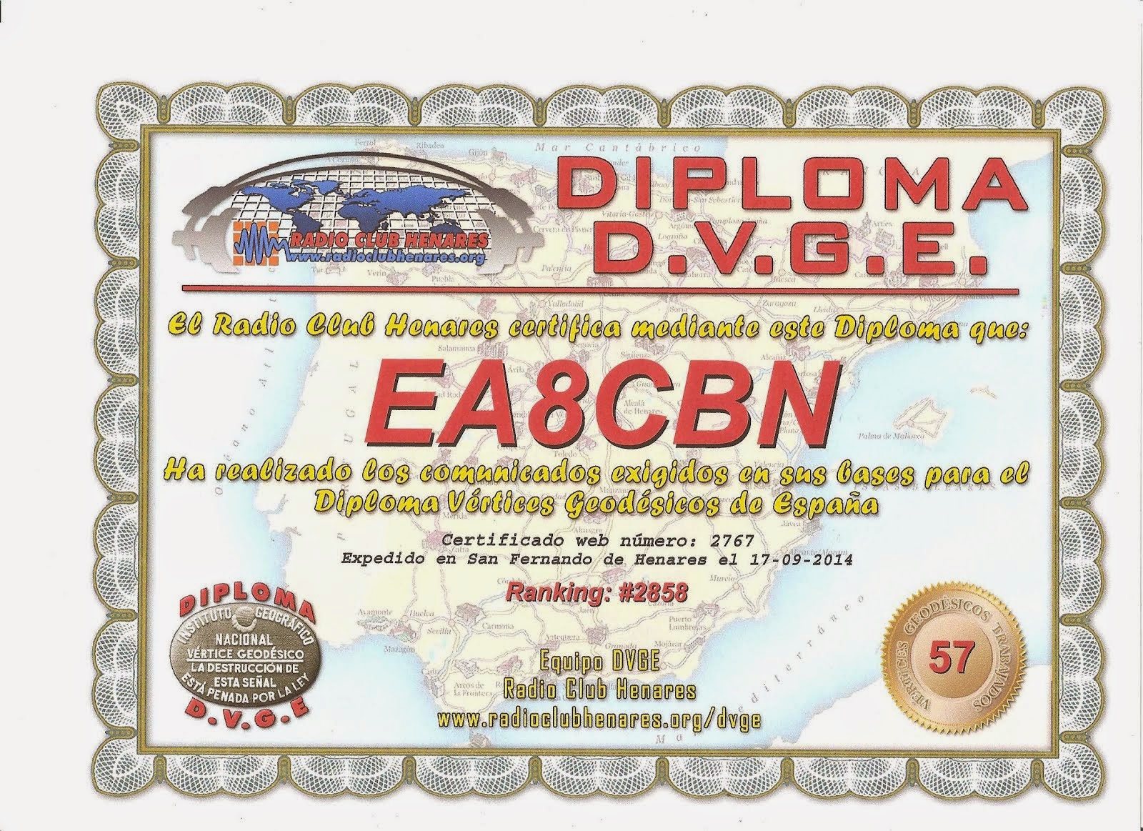 Diploma DVGE