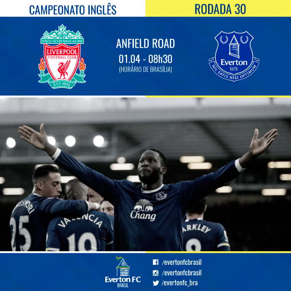 Everton FC Brasil PréJogo Liverpool x
