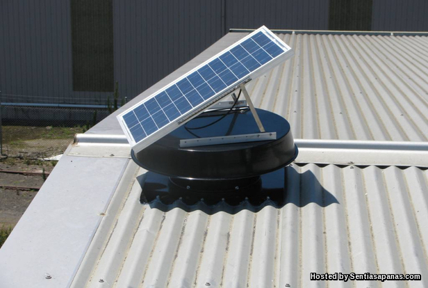 Solar ventilator
