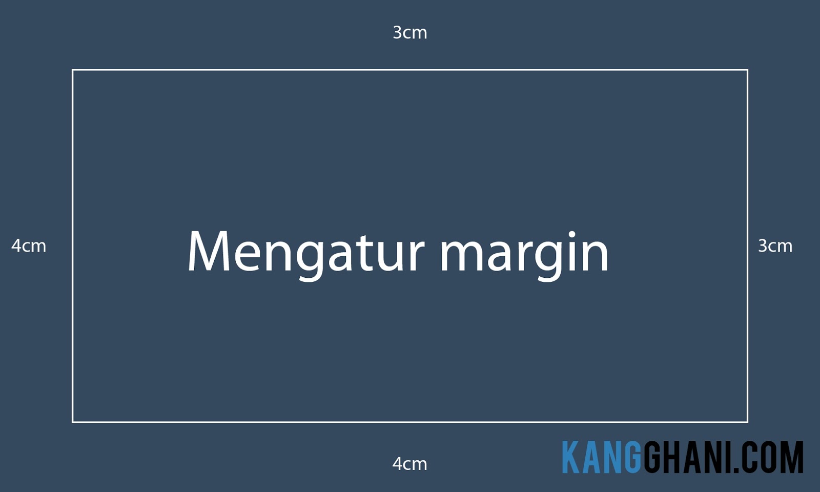 Cara Mengatur Margin Di Microsoft Word 2007 2010 2013 2016 Kang Ghani