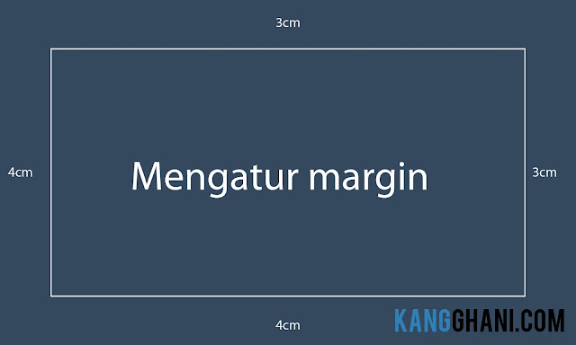  Ketika kita akan menulis atau sudah menuliskan dokumen di microsoft word Cara Mengatur Margin di Microsoft Word 2007, 2010, 2013, 2016