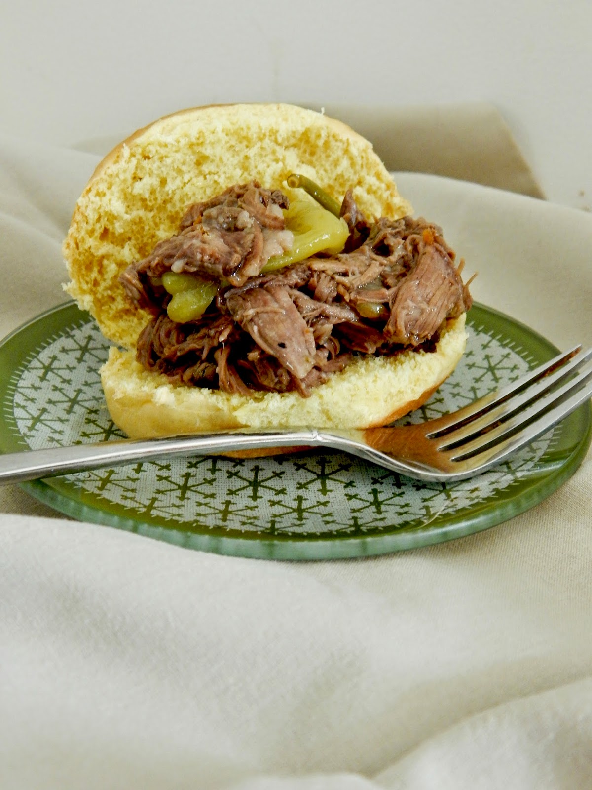 Ally's Sweet and Savory Eats: Crock Pot Italian Beef Sandwiches