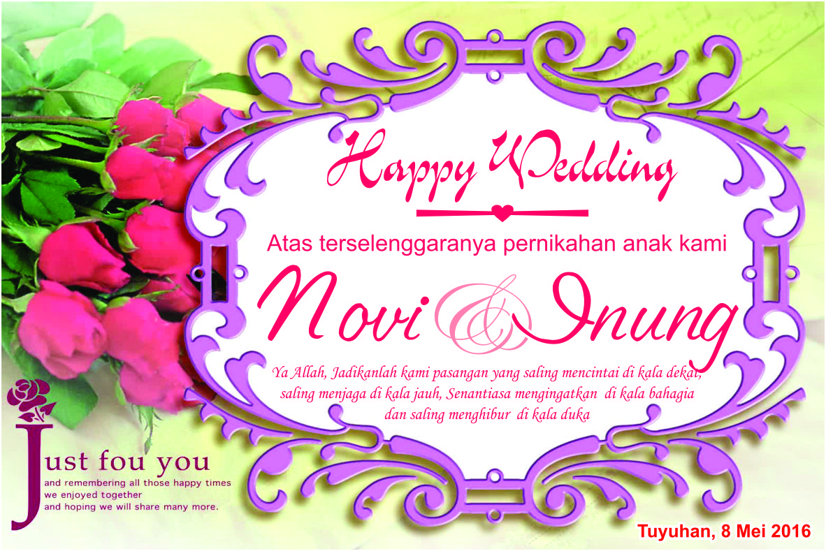 Contoh Spanduk Resepsi Pernikahan Contoh Banner | Images and Photos finder